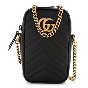 Gucci Calfskin Matelasse Mini Gg #248893G87B